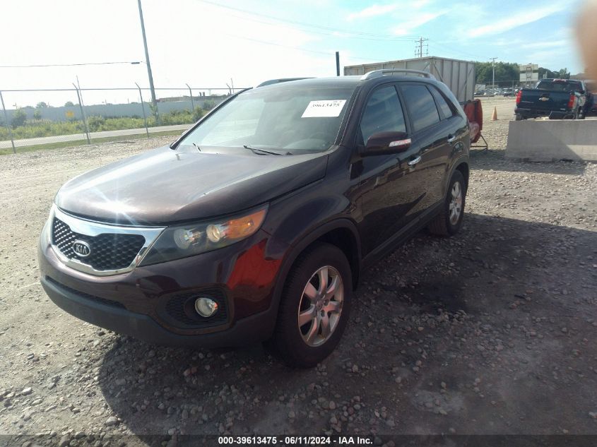 2012 Kia Sorento Lx VIN: 5XYKT4A66CG192999 Lot: 39613475