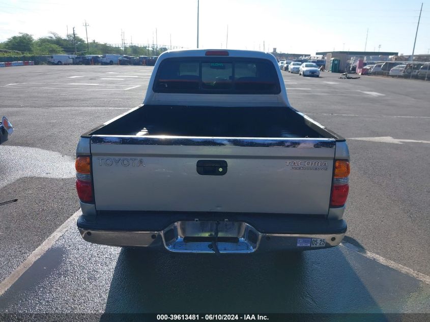 2003 Toyota Tacoma Prerunner V6 VIN: 5TEGN92NX3Z272427 Lot: 39613481