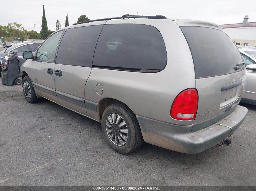 1997 Plymouth Grand Voyager Se VIN: 1P4GP44R0VB440110 Lot: 39613483