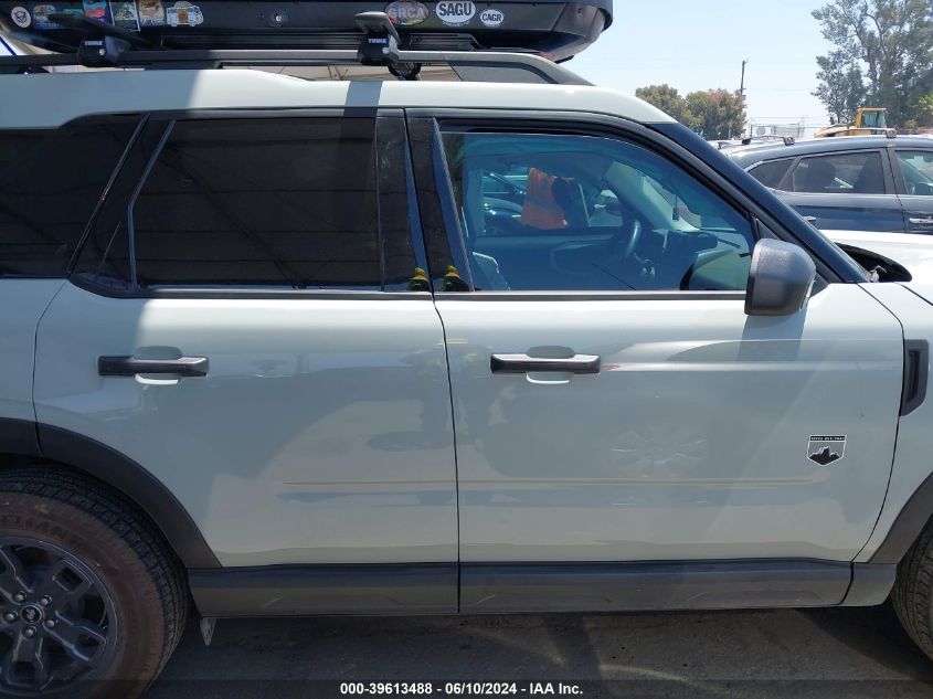 2023 Ford Bronco Sport Big Bend VIN: 3FMCR9B60PRD01608 Lot: 39613488