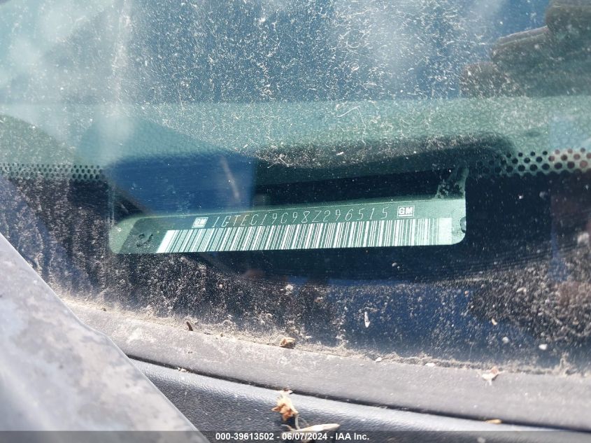 2008 GMC Sierra C1500 VIN: 1GTEC19C98Z296515 Lot: 39613502