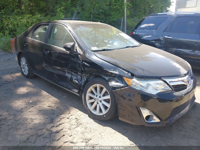 2012 Toyota Camry Hybrid Xle VIN: 4T1BD1FK8CU009002 Lot: 39613503