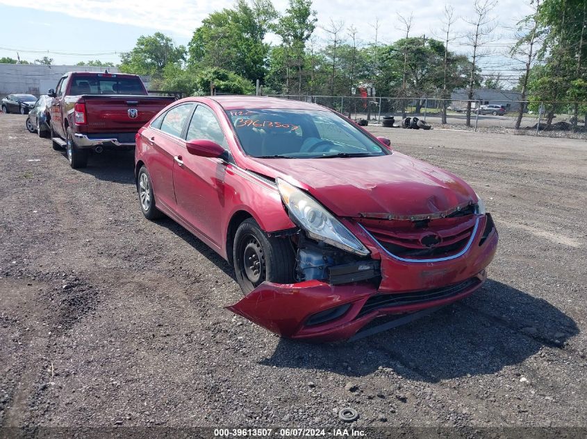 2013 Hyundai Sonata Gls VIN: 5NPEB4ACXDH543834 Lot: 39613507