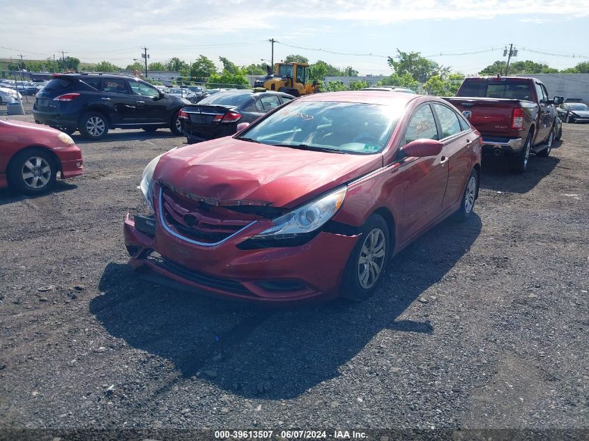 2013 Hyundai Sonata Gls VIN: 5NPEB4ACXDH543834 Lot: 39613507