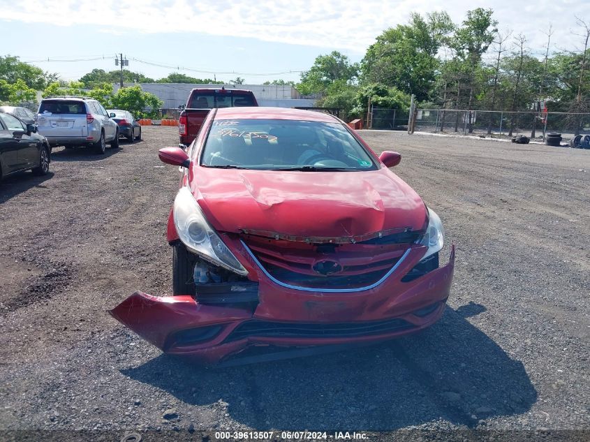 2013 Hyundai Sonata Gls VIN: 5NPEB4ACXDH543834 Lot: 39613507