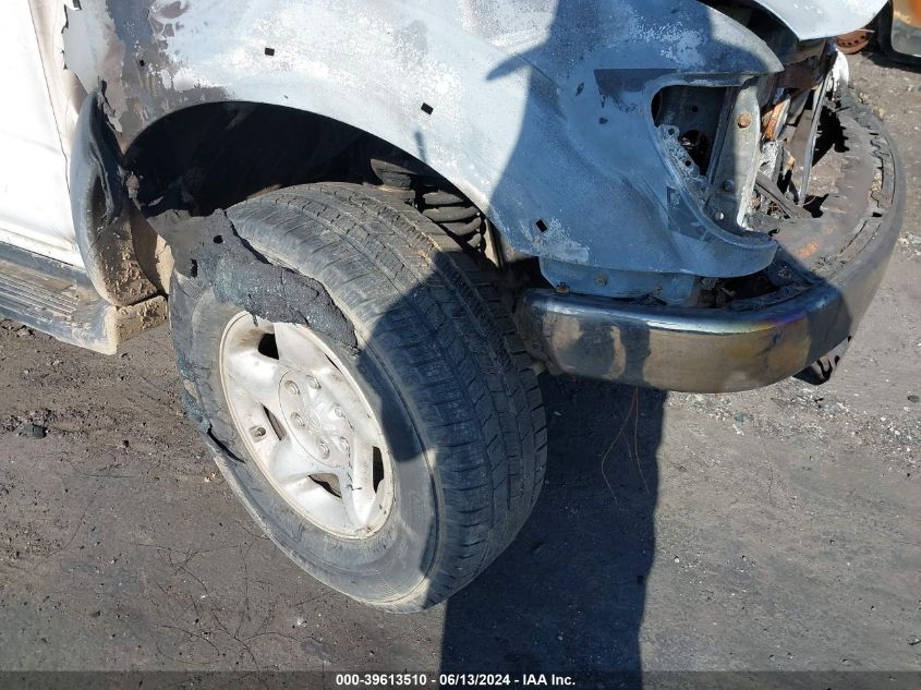 2001 Toyota Tacoma Base V6 VIN: 5TEHN72N41Z791060 Lot: 39613510