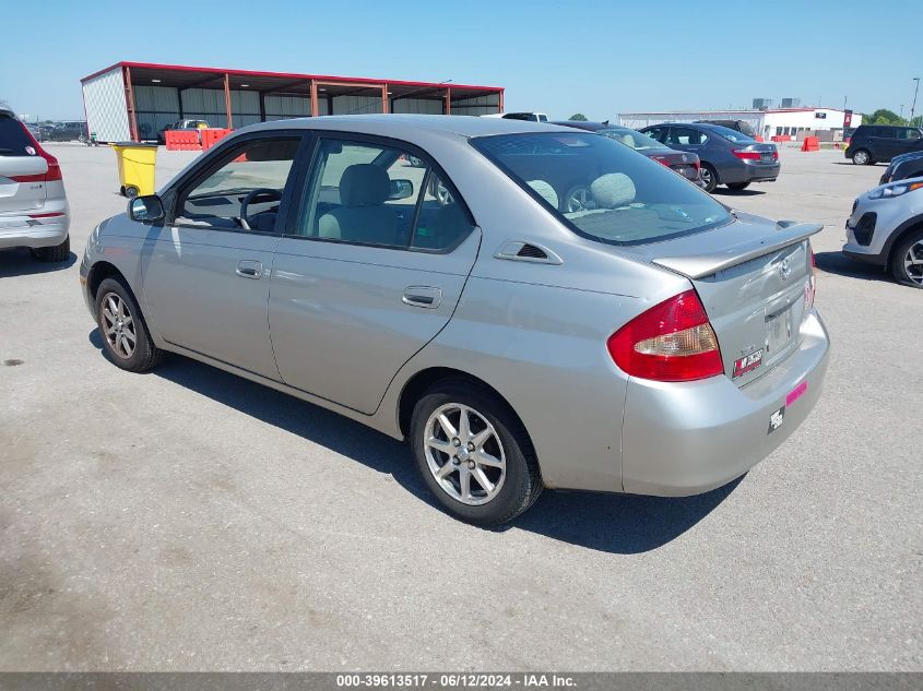 2001 Toyota Prius VIN: JT2BK12U410038141 Lot: 39613517