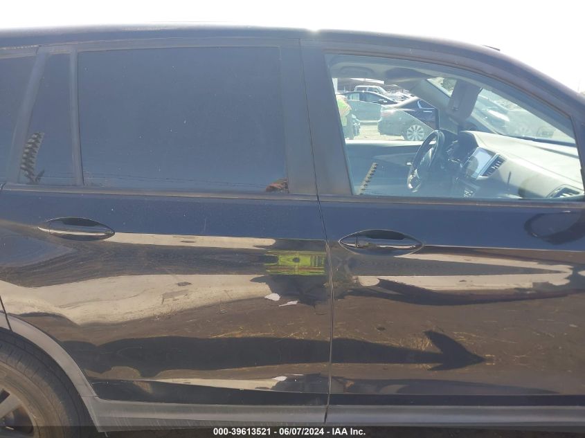 2016 Honda Pilot Ex-L VIN: 5FNYF5H52GB009356 Lot: 39613521