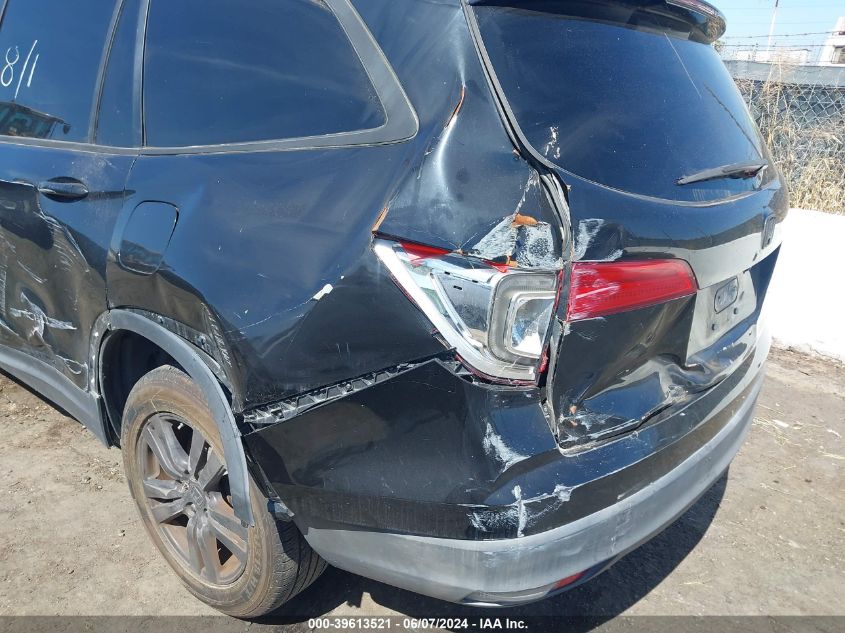 2016 Honda Pilot Ex-L VIN: 5FNYF5H52GB009356 Lot: 39613521