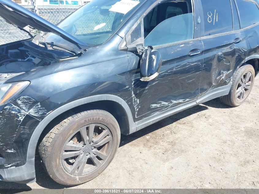 2016 Honda Pilot Ex-L VIN: 5FNYF5H52GB009356 Lot: 39613521