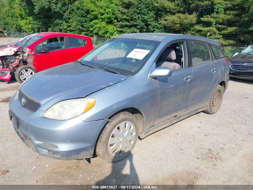 2003 Toyota Matrix Xr VIN: 2T1KR32E33C095527 Lot: 39613527