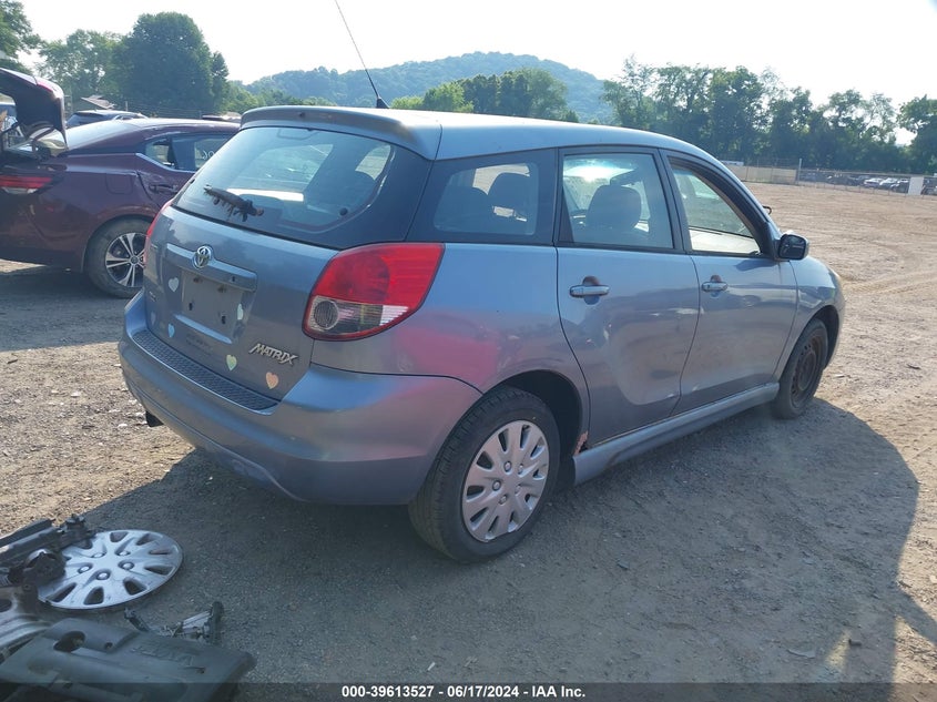 2003 Toyota Matrix Xr VIN: 2T1KR32E33C095527 Lot: 39613527