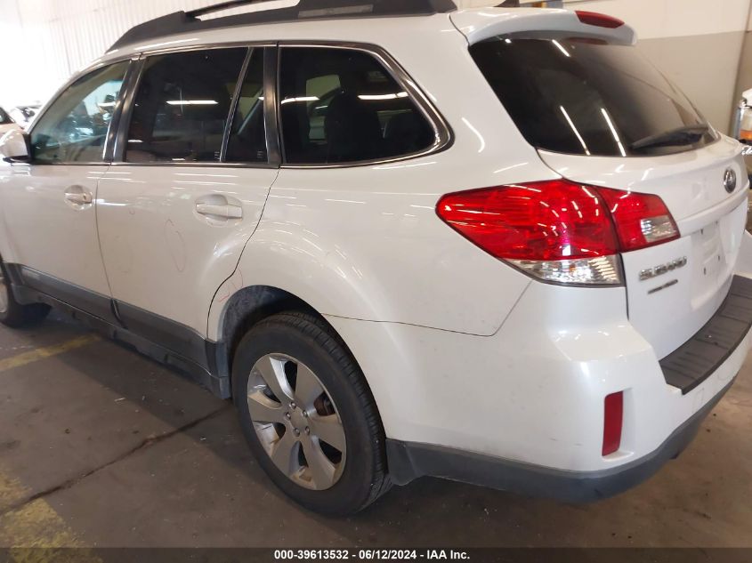 2011 Subaru Outback 2.5I Limited VIN: 4S4BRBKC7B3396250 Lot: 39613532