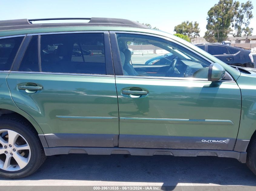 2014 Subaru Outback 2.5I Limited VIN: 4S4BRBLC4E3211154 Lot: 39613535