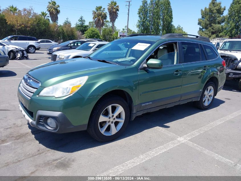 2014 Subaru Outback 2.5I Limited VIN: 4S4BRBLC4E3211154 Lot: 39613535