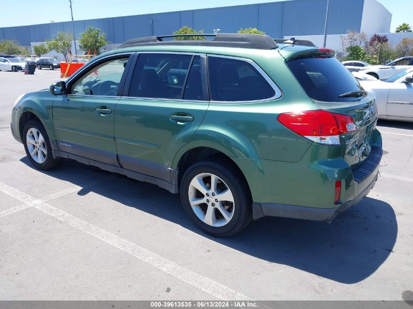 2014 Subaru Outback 2.5I Limited VIN: 4S4BRBLC4E3211154 Lot: 39613535