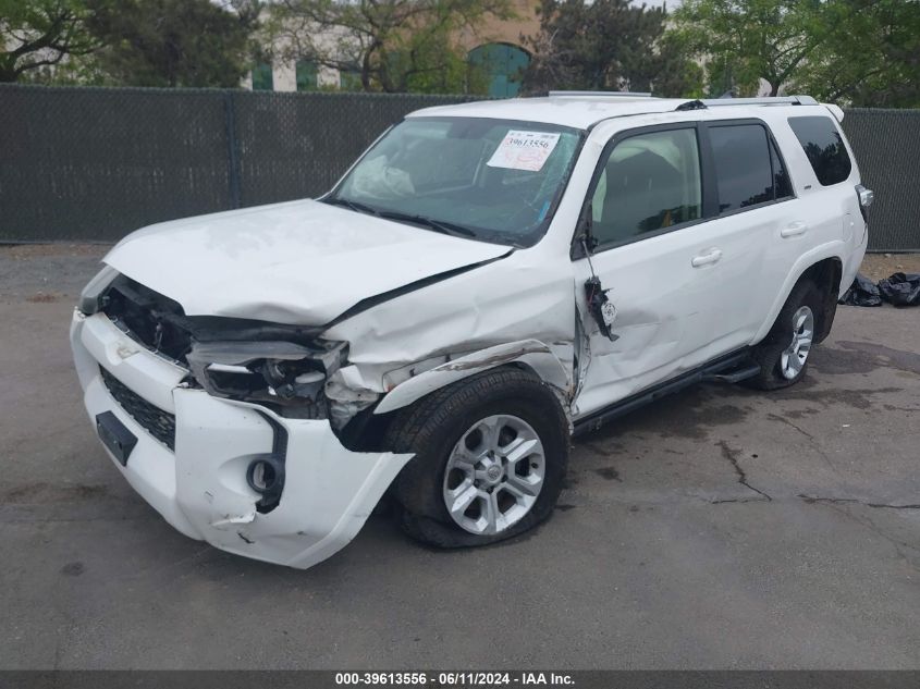 2018 Toyota 4Runner Sr5 VIN: JTEBU5JR4J5574155 Lot: 39613556