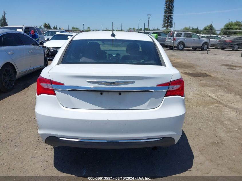 2014 Chrysler 200 Lx VIN: 1C3CCBAB4EN205853 Lot: 39613557