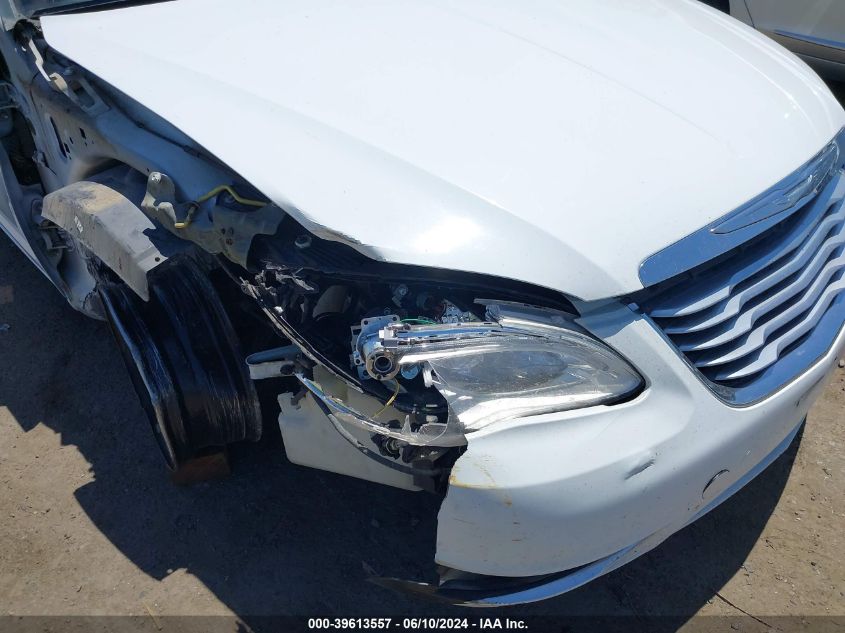 2014 Chrysler 200 Lx VIN: 1C3CCBAB4EN205853 Lot: 39613557