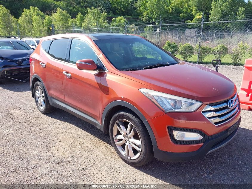 2013 Hyundai Santa Fe Sport 2.0T VIN: 5XYZWDLA1DG098943 Lot: 39613575