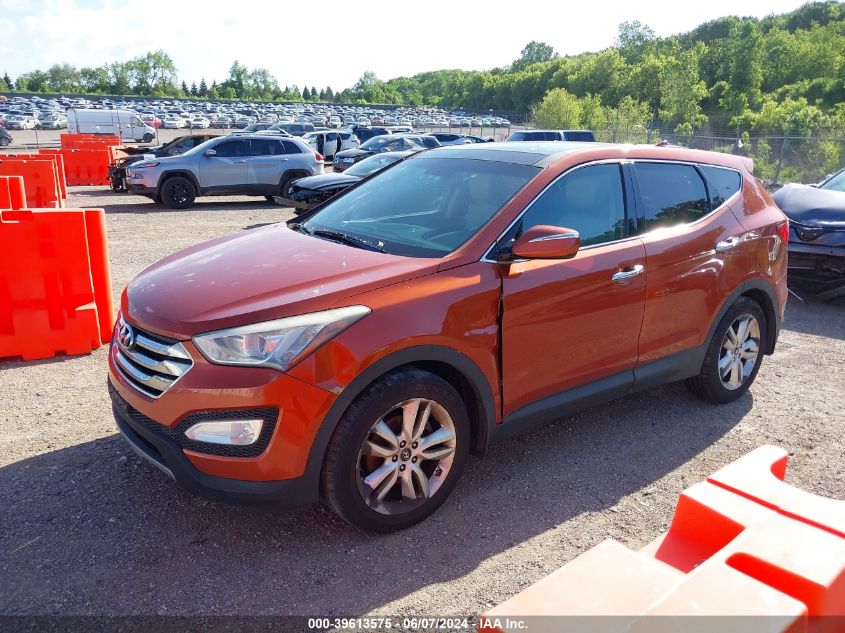 2013 Hyundai Santa Fe Sport 2.0T VIN: 5XYZWDLA1DG098943 Lot: 39613575