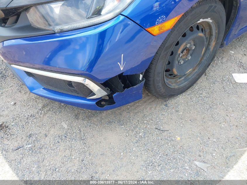 2020 Honda Civic Lx VIN: 2HGFC2F69LH550534 Lot: 39613577