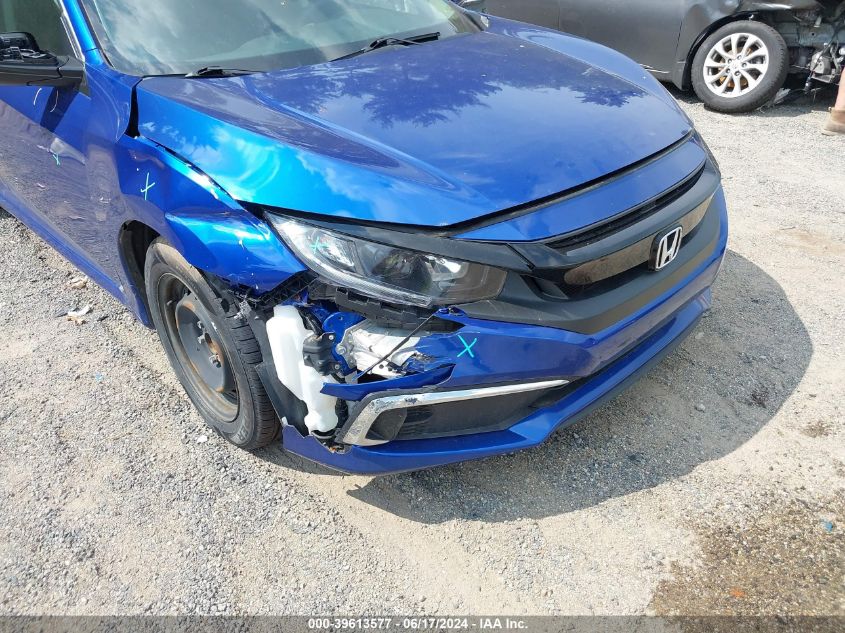 2020 Honda Civic Lx VIN: 2HGFC2F69LH550534 Lot: 39613577