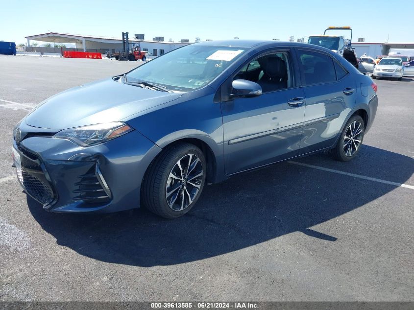 2019 Toyota Corolla Se VIN: 2T1BURHE2KC176476 Lot: 39613585