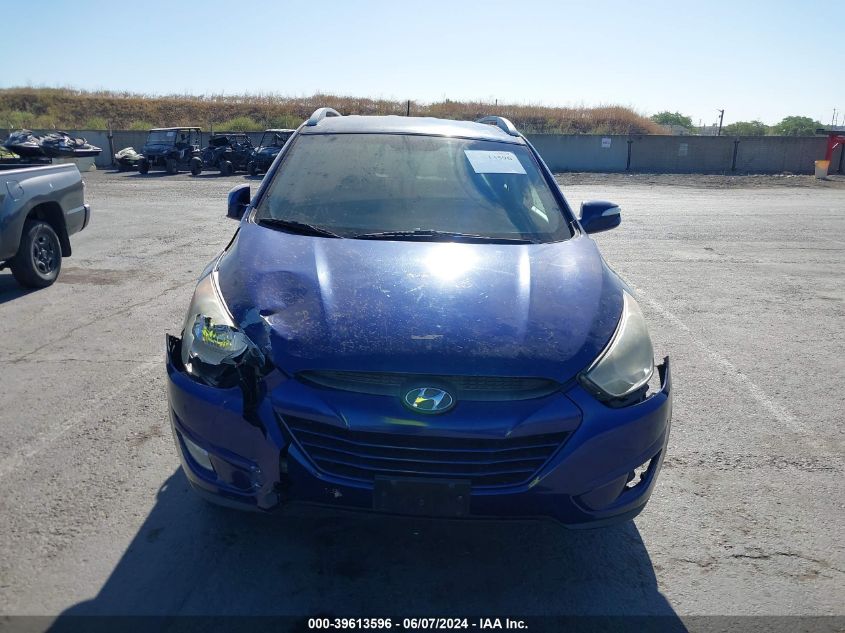 2013 Hyundai Tucson Gls VIN: KM8JU3AC8DU550706 Lot: 39613596