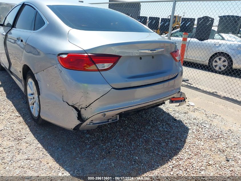 2015 Chrysler 200 Limited VIN: 1C3CCCAB2FN583676 Lot: 39613601