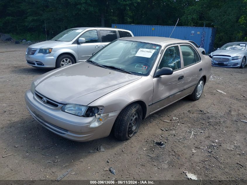 2000 Toyota Corolla Ce VIN: 2T1BR12E7YC379755 Lot: 39613606