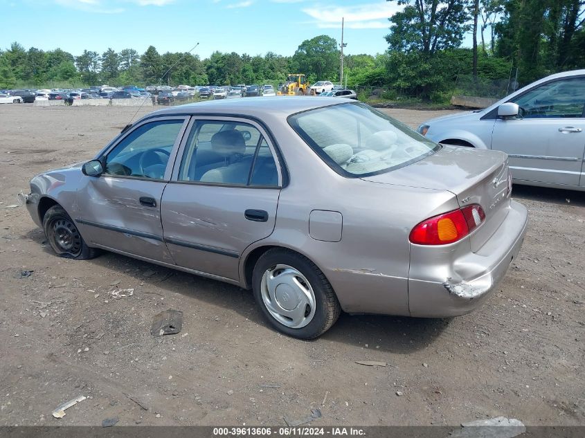 2000 Toyota Corolla Ce VIN: 2T1BR12E7YC379755 Lot: 39613606