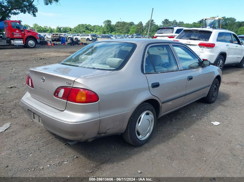 2000 Toyota Corolla Ce VIN: 2T1BR12E7YC379755 Lot: 39613606