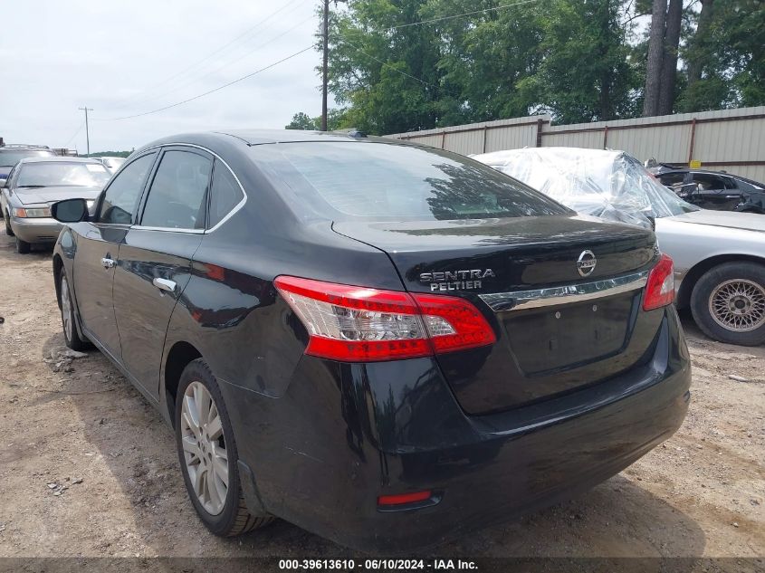 2015 Nissan Sentra Sl VIN: 3N1AB7AP2FY220101 Lot: 39613610