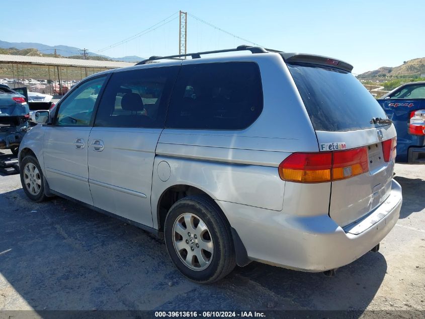 2004 Honda Odyssey Ex-L VIN: 5FNRL18954B058989 Lot: 39613616