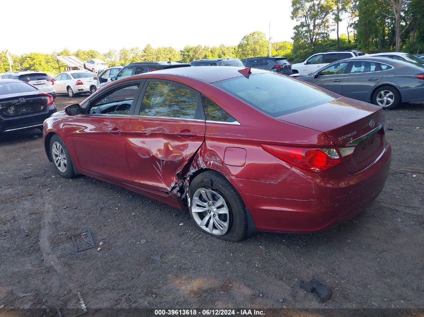 2013 Hyundai Sonata Gls VIN: 5NPEB4AC9DH521498 Lot: 39613618