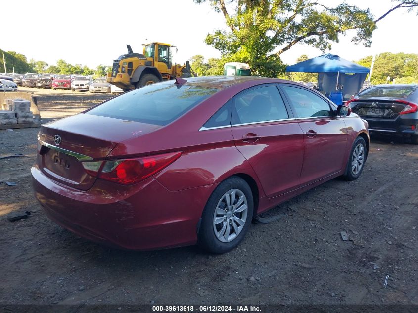 2013 Hyundai Sonata Gls VIN: 5NPEB4AC9DH521498 Lot: 39613618