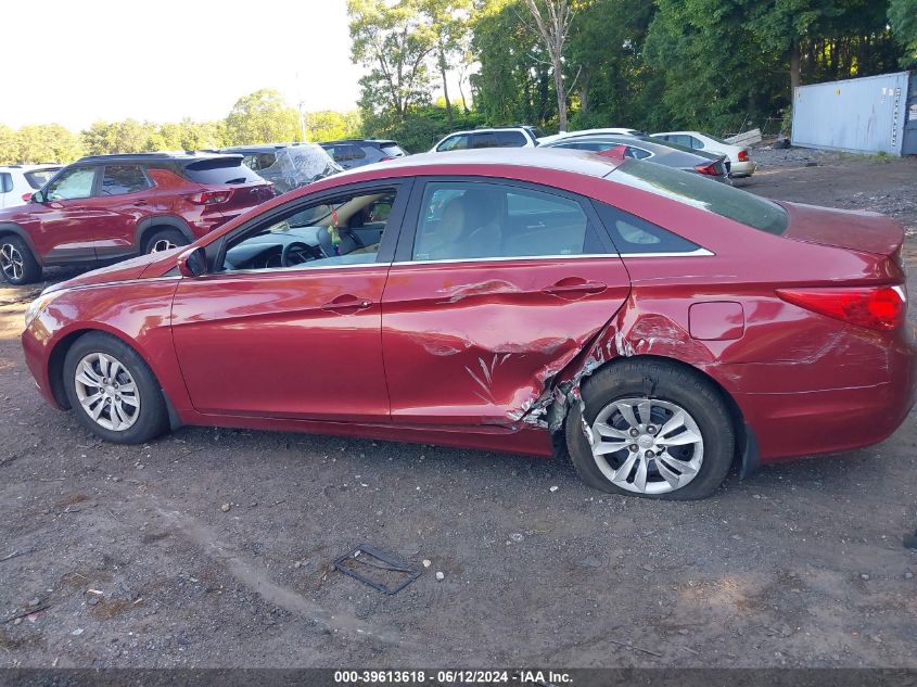 2013 Hyundai Sonata Gls VIN: 5NPEB4AC9DH521498 Lot: 39613618