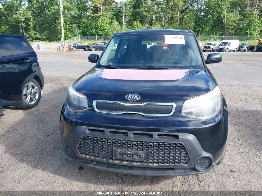 2014 Kia Soul VIN: KNDJN2A27E7747093 Lot: 39613638