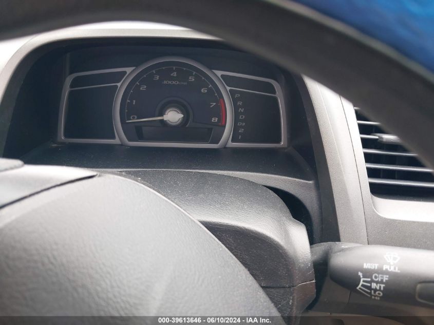 2008 Honda Civic Lx VIN: 2HGFG12678H547899 Lot: 39613646