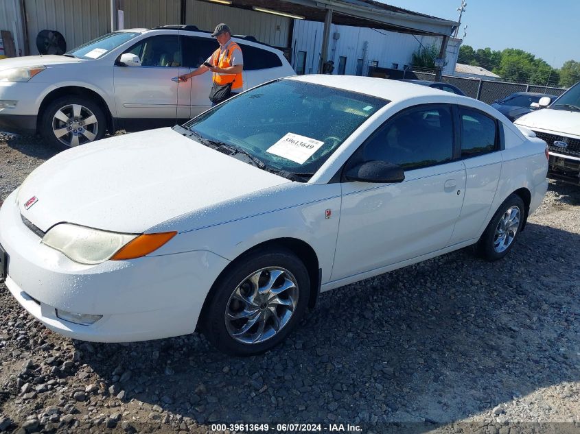 2003 Saturn Ion 3 VIN: 1G8AW12F43Z180670 Lot: 39613649