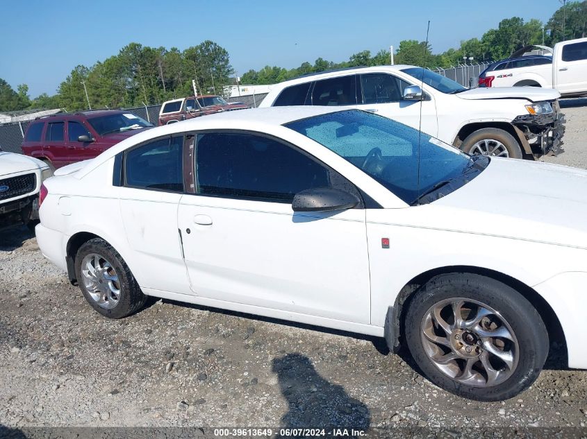 2003 Saturn Ion 3 VIN: 1G8AW12F43Z180670 Lot: 39613649