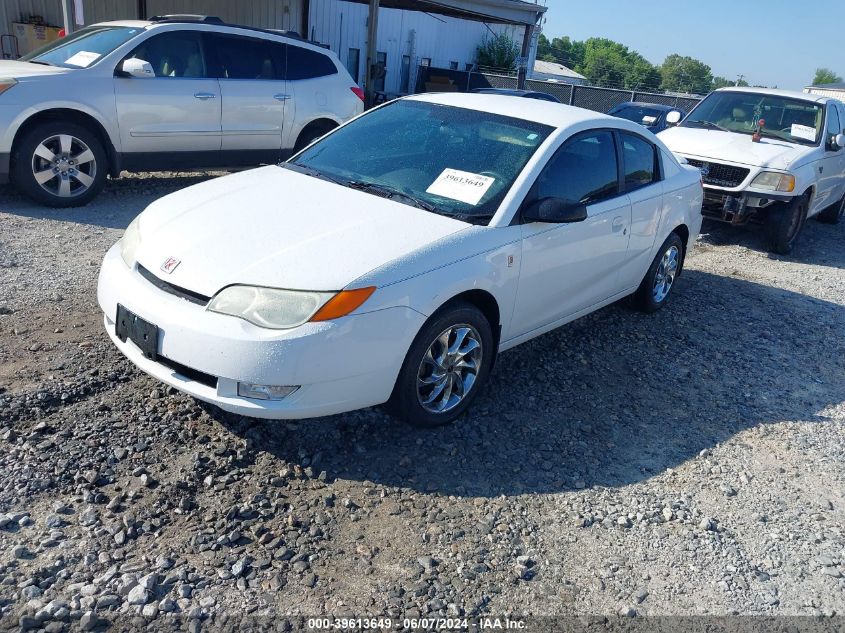 2003 Saturn Ion 3 VIN: 1G8AW12F43Z180670 Lot: 39613649