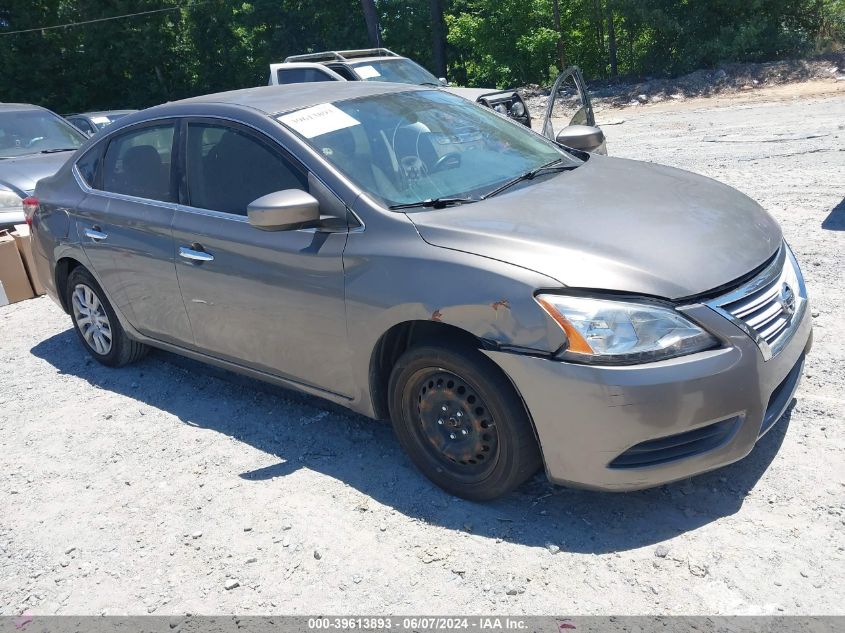 2015 NISSAN SENTRA FE+ S/S/SL/SR/SV - 3N1AB7AP0FL660637