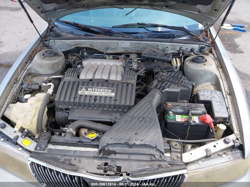 2003 Mitsubishi Diamante Ls VIN: 6MMAP67P33T007295 Lot: 39613914