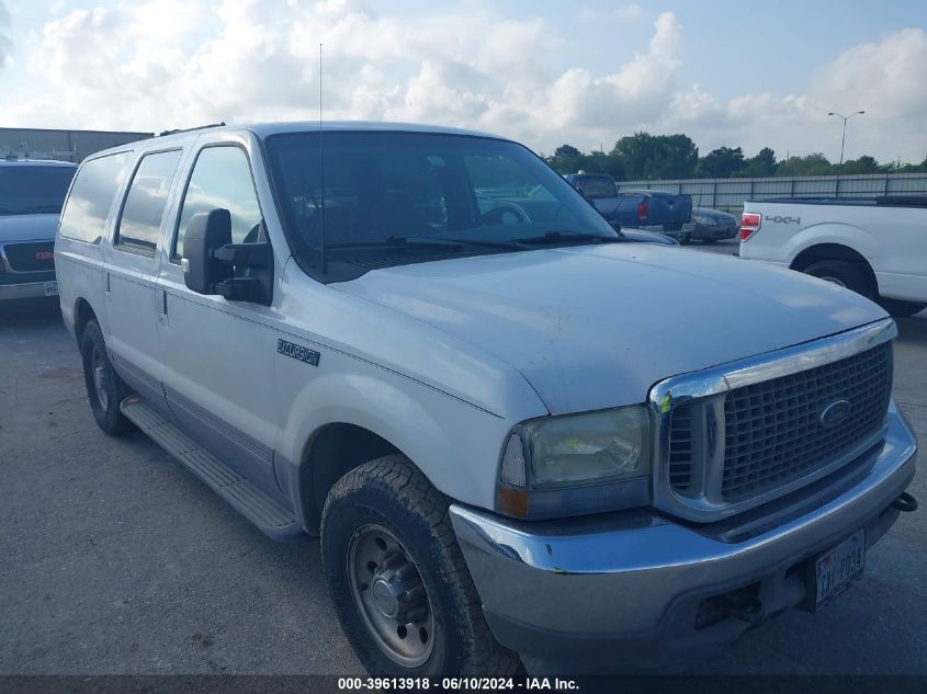 2002 Ford Excursion Xlt VIN: 1FMNU40S32ED63218 Lot: 39613918