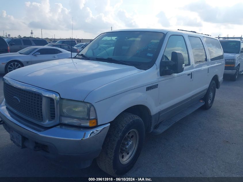 2002 Ford Excursion Xlt VIN: 1FMNU40S32ED63218 Lot: 39613918