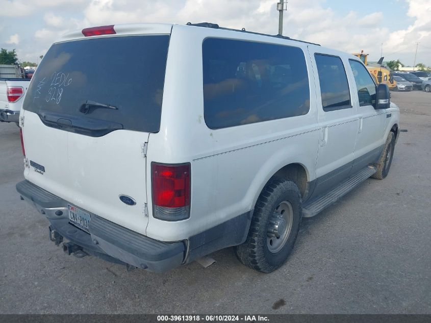 2002 Ford Excursion Xlt VIN: 1FMNU40S32ED63218 Lot: 39613918