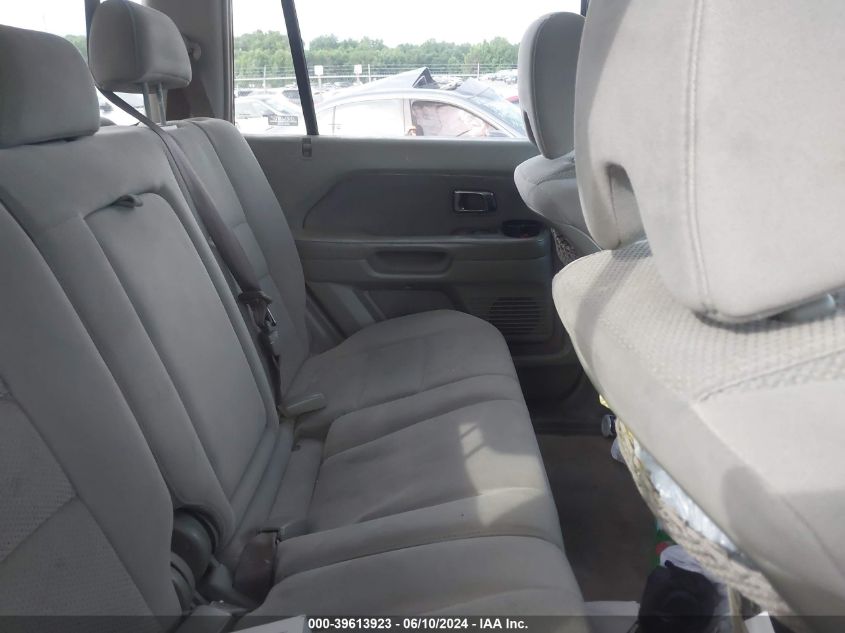 2006 Honda Pilot Ex VIN: 5FNYF28436B035761 Lot: 39613923