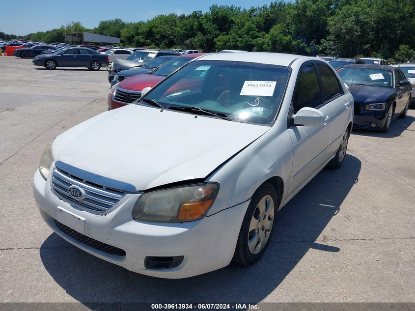 2009 Kia Spectra Ex VIN: KNAFE221195668769 Lot: 39613934